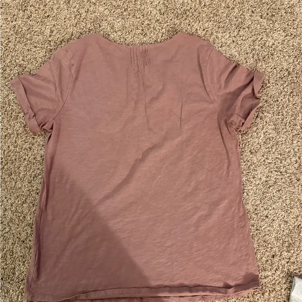 L.L. Bean Dusty Rose Short Sleeve Tee Pink Size undefined - Image 3