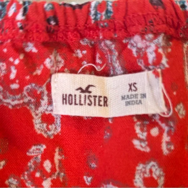 HOLLISTER Romper/ Jumpsuit Women’s Size XS. Adjustable Straps 100% Viscose - Image 4