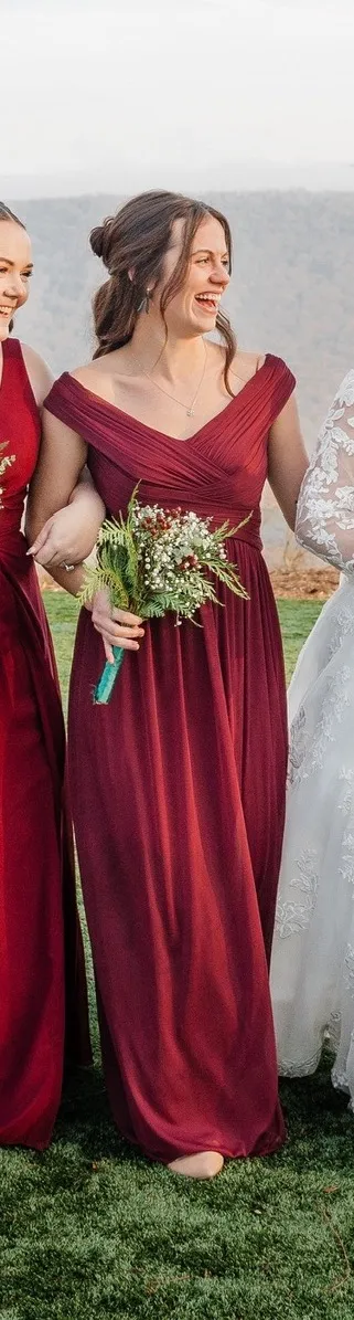 Wine Gown - Image 3