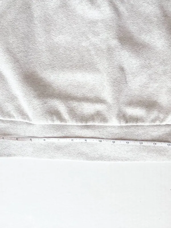 Fabletics High Neck Cowl Pullover Sweatshirt - M - Light Tan Heather - Image 5