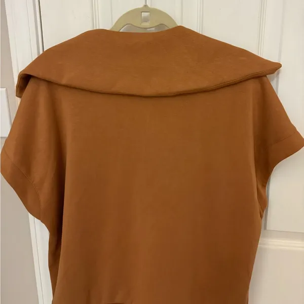 Anrabess Short Sleevr Quarter Zip Sweatshirt Top - Image 8