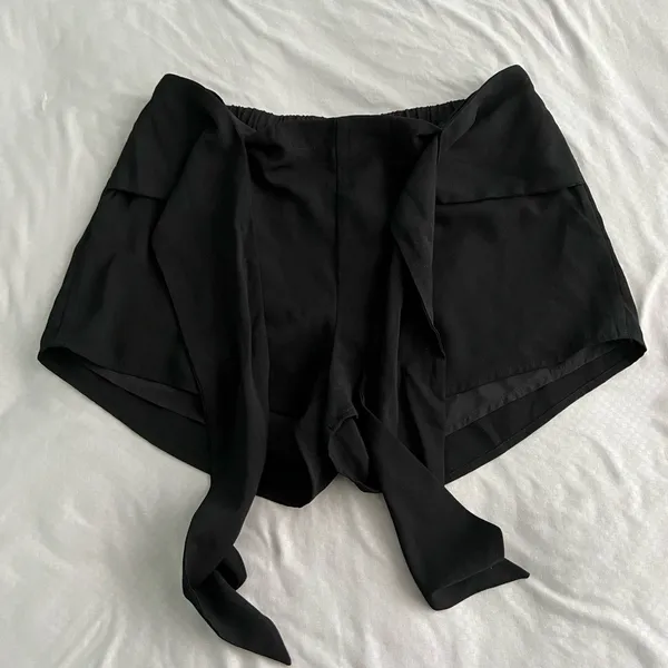 NEW Black Tie Shorts - Image 4