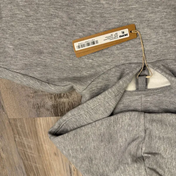 Skims Cotton fleece classic pullover hoodie Heather Gray Size XXS - Image 2