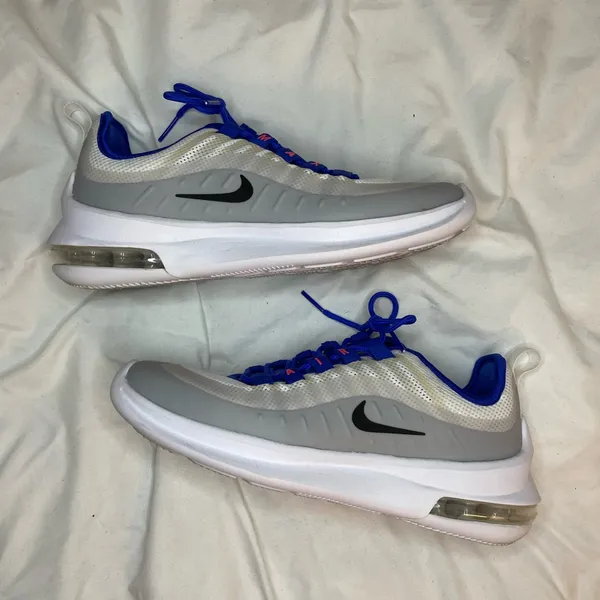 Nike Air Max Axis White /‎ Grey / Blue – Women’s 6 - Image 4