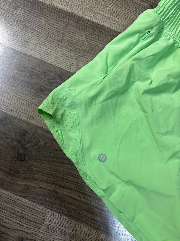 Green Lululemon Hotty Hot Shorts - Image 2