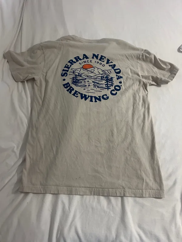 Graphic Tee Tan Size M - Image 3