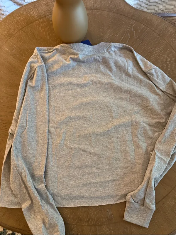 Champion Gray Clemson Sweatshirt with Orange Script - Image 6