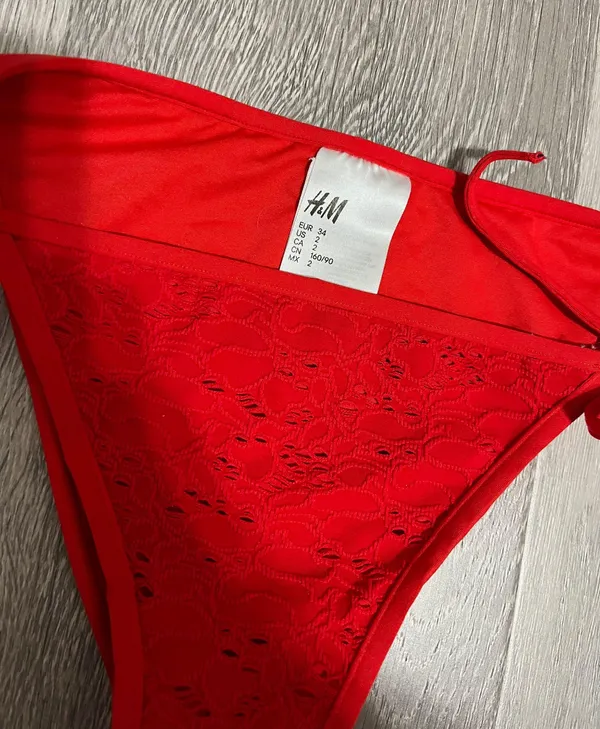 Red Bikini Bottoms - Image 2