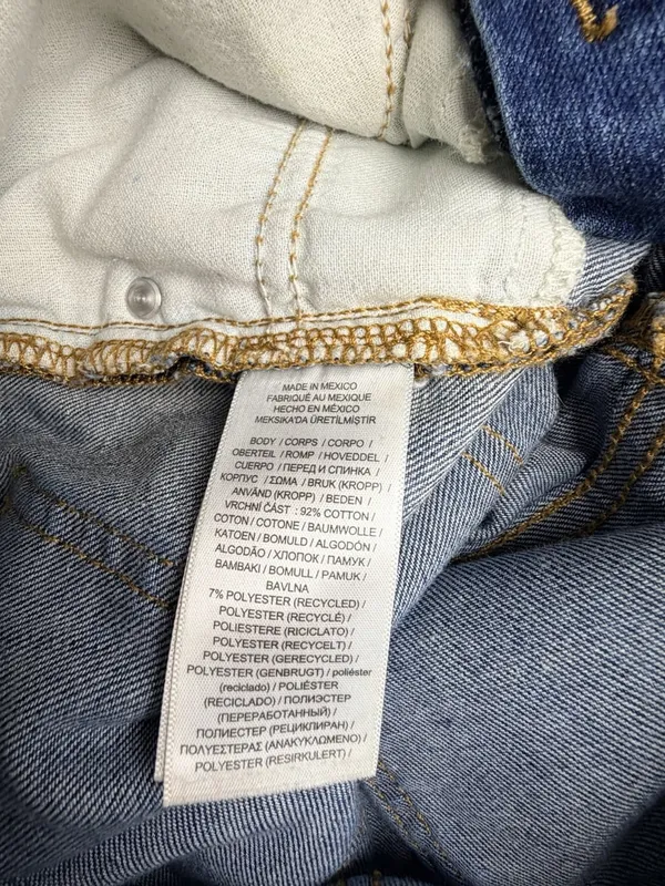 Lauren Ralph Lauren Womens Jeans Size 2 Blue Straight Leg 2x32 Stretch Denim - Image 5