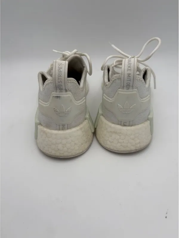 Adidas NMD R1 $120 White Sneakers woman’s size 6 Athletic Shoes Sporty - Image 7