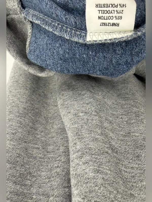 Johnnie-O sully heathered gray quarter zip men’s L preppy pullover performance - Image 4