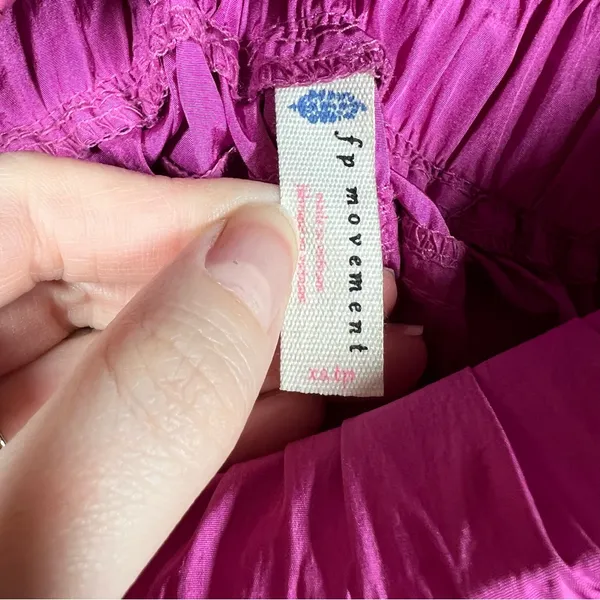 Free People Movement Pink The Way Home Windbreaker Jogger‎ Pants - Image 5