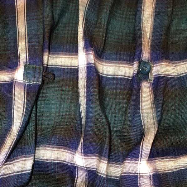 Esley plaid shirt dress size medium - Image 8