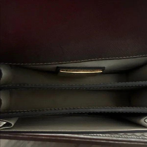 Mario Valentino Pewter Studded Mini Handbag - Image 5