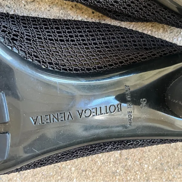 Bottega Veneta ATOMIC Net Heel Pump EUC 36 - Image 12