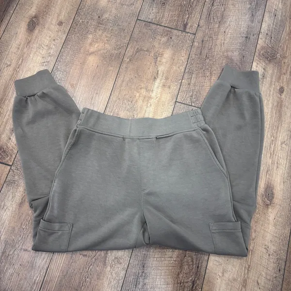 Loft Outlet 2 Piece Pants & Top Set Soft Rayon Jersey Beach Taupe Women's Small - Image 6