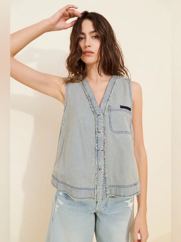 Free people South Side Shirt - Image 3