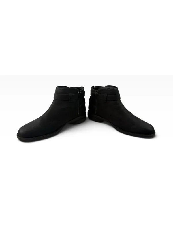 -Merrell Andover Bluff waterproof Ankle Boots Womens Size 10 Black Leather - Image 9