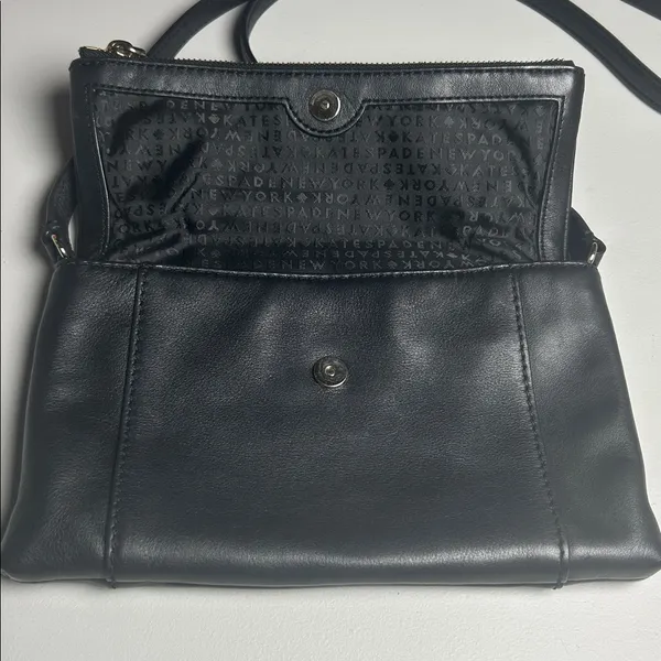 Kate Spade New York Fremont Place Julian Black Leather Crossbody Bag - Image 4