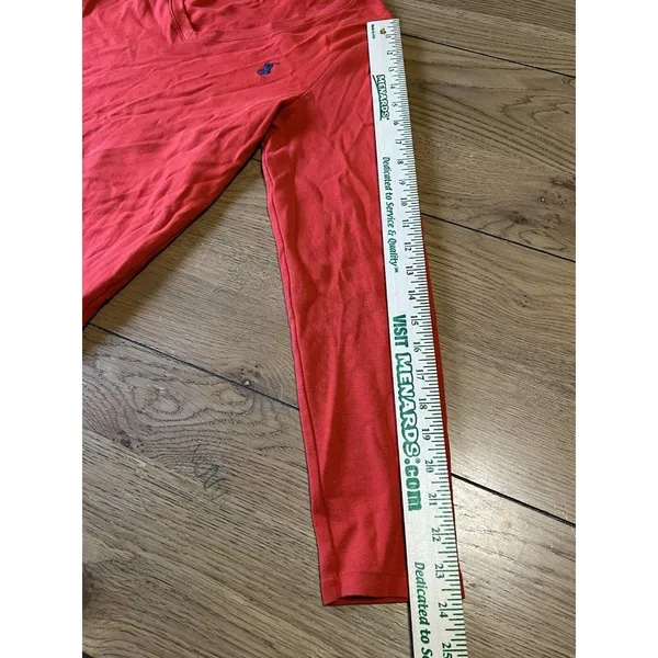 Ralph Lauren Sport Size Large V Neck‎ Red Cotton Sweater Preppy Staple Designer - Image 10