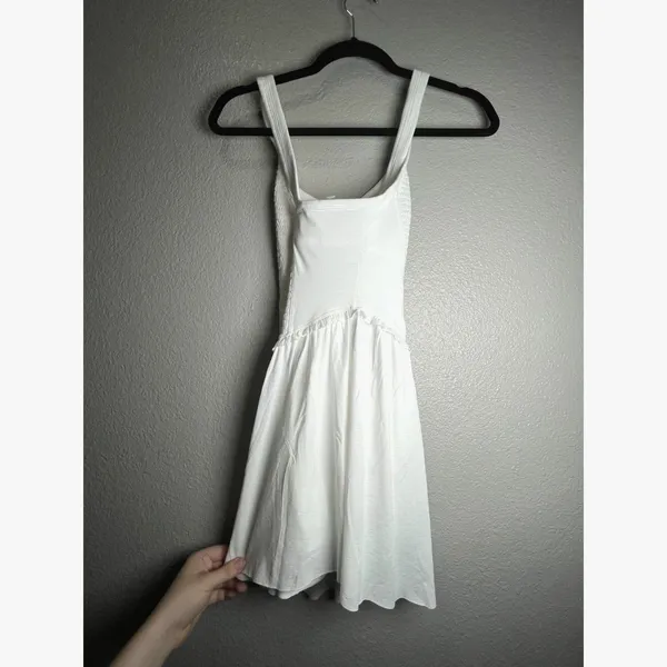 Free People Movement Smockin Hot Dress White Size XS NWOT $128 retail - Image 5