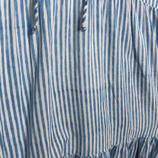 Emerson Fry India Collection Women‎ Isla Dress M/L Blue Stripe Organic Cotton - Image 15