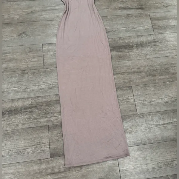 Naked Wardrobe Taupe Maxi Dress - Image 10
