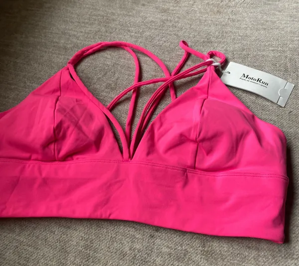 MotoRoto MotoRun Padded Strappy Yoga Bras - Image 5