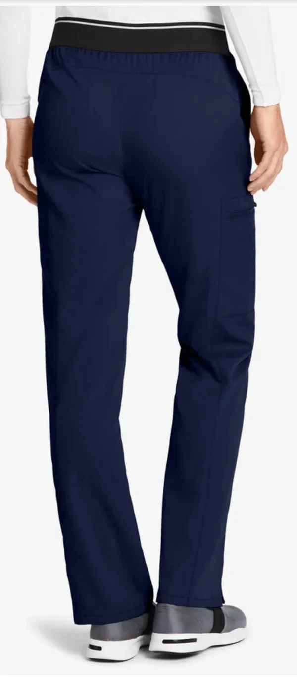 Grey's Anatomy by Barco Spandex Women's 3-Pocket Scrub Pants Medium Tall - Image 2