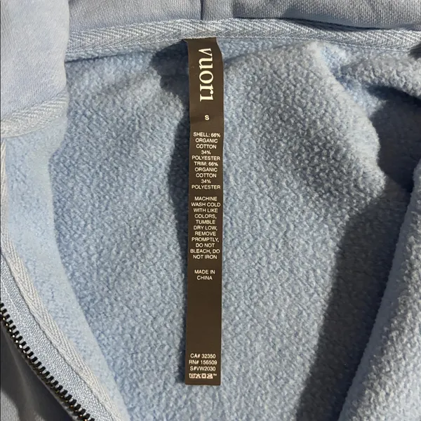 Vuori restore full zip hoodie jacket - Image 5