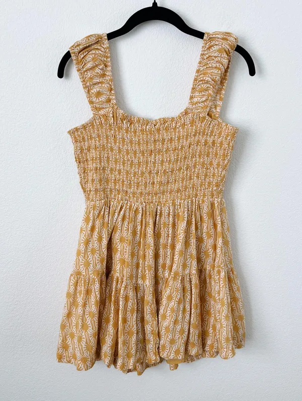 Free People Sweet Annie Smock Mini Dress - Image 6