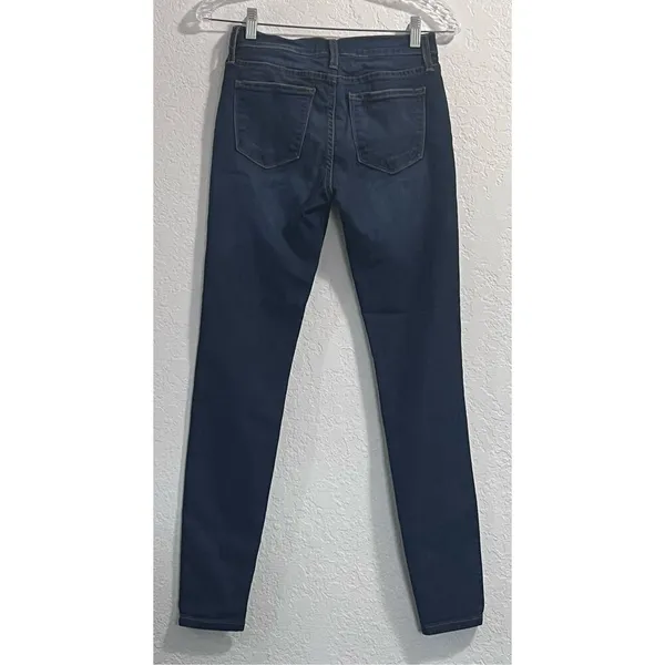 JUDY BLUE #8390 Medium Wash Low Rise Skinny Denim Blue Jeans 3 26 - Image 3