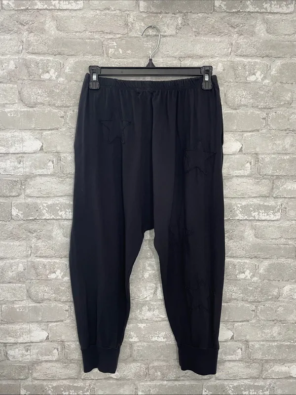 Sundry Star Drop Crotch Harem Sweatpant - Image 4