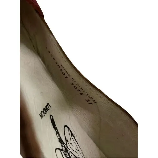 Fly London flats red brown women's size 37 US 6.5/7 - Image 8