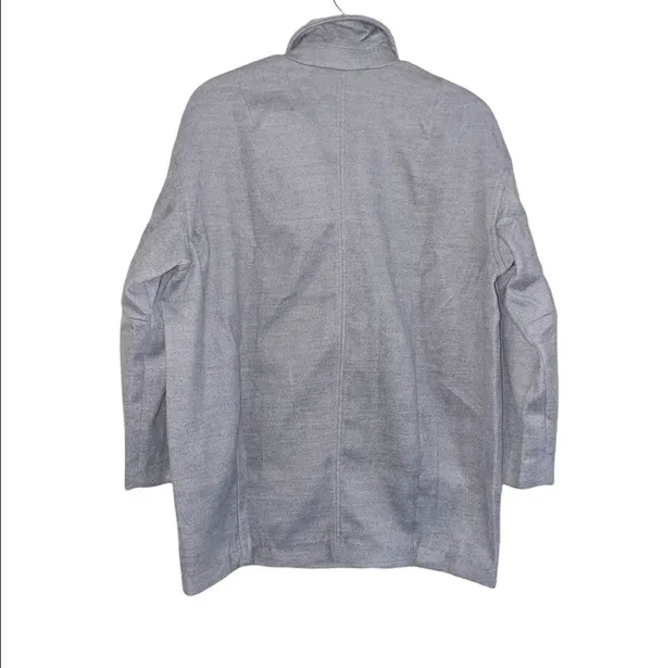Hannah Slouchy Double Breasted Blazer in Washed Black - Image 6