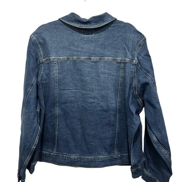 AVA and VIV Classic Dark Denim Jacket - Image 2