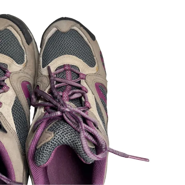 Merrell performance wear select grip Women's castle rock purple gray hiking shoe - Image 3