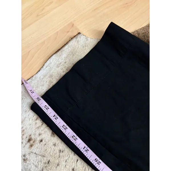 MAEVE Colette Black Linen Blend Stretch Wide Leg Pants size 27 - Image 5