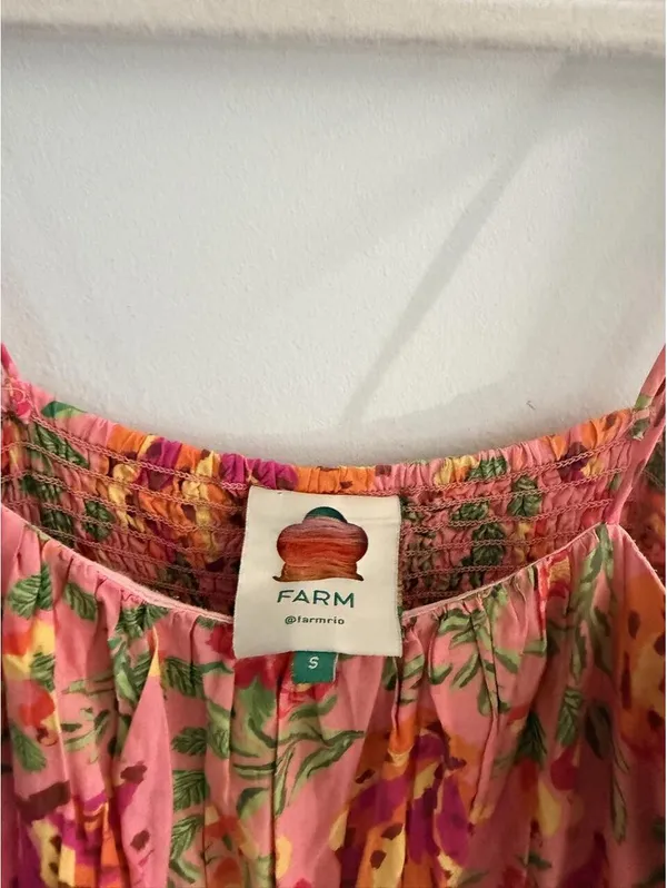 Farm Rio Mixed Fruits Paradise Dress - Image 5