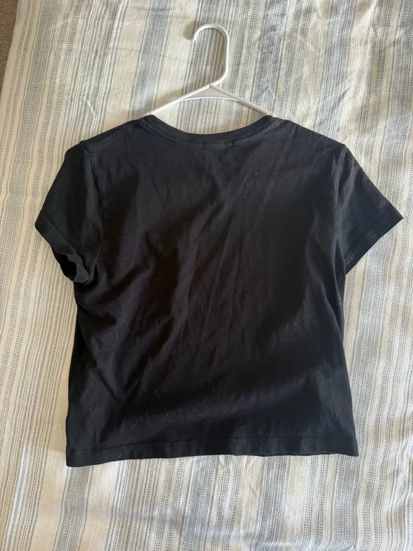 AGOLDE short sleeve black tee - Image 2