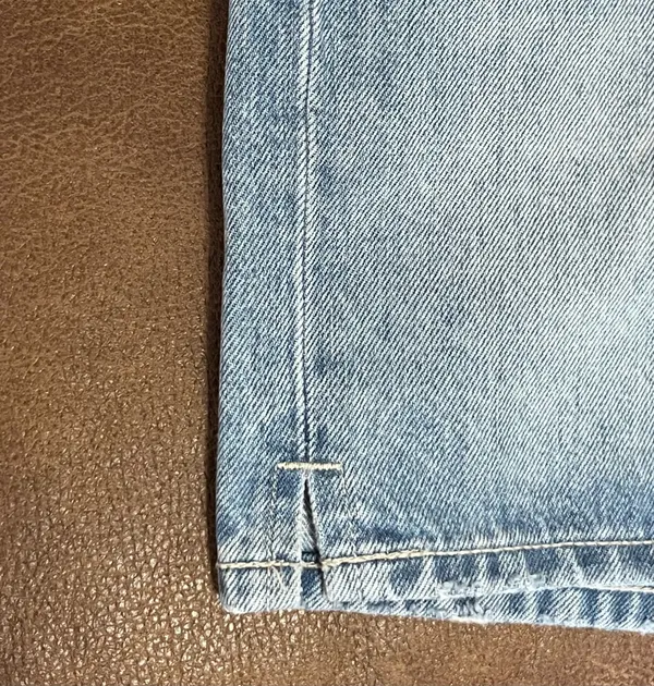 NWT Free Assembly Women's Denim Shorts Twill Tie 6" Inseam Light Wash Size 2 - Image 12