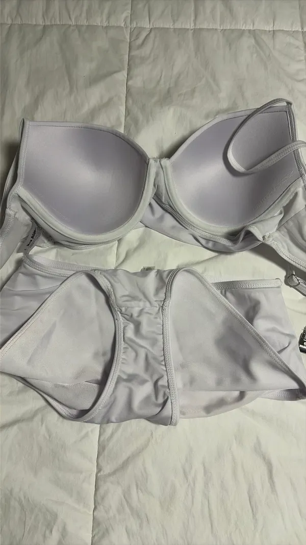 White swim suit (Aqua Eve) - Image 4