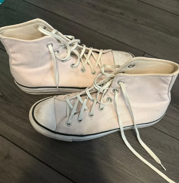 Converse Pink High Top Platform - Image 3