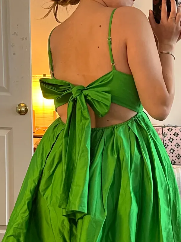Forever 21 Green Babydoll Dress - Image 3