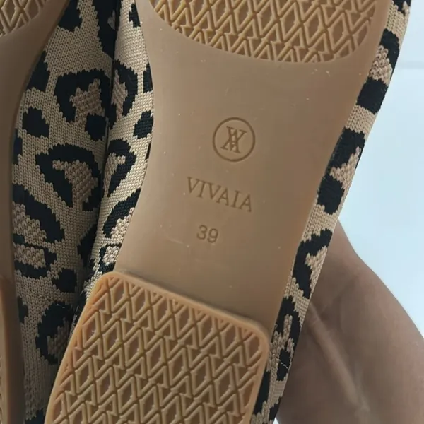 Vivaia Women's Animal Print Sq Toe Business Casual Travel Comfort Walking Margot - Image 6