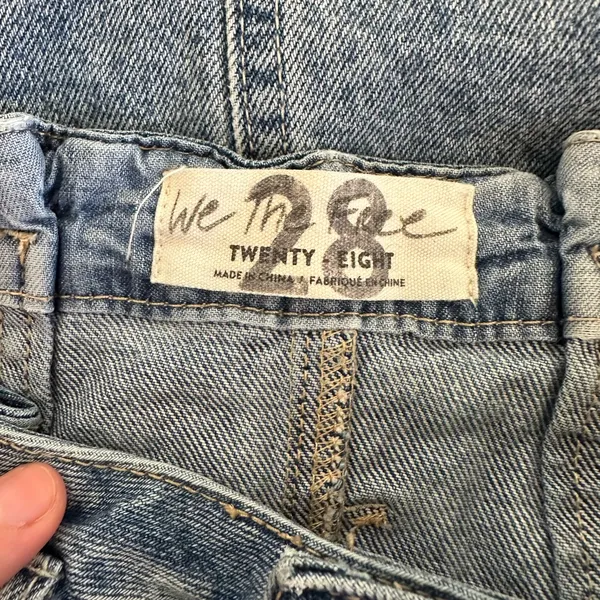 Free People Denim Paper Bag Skirt - Image 2