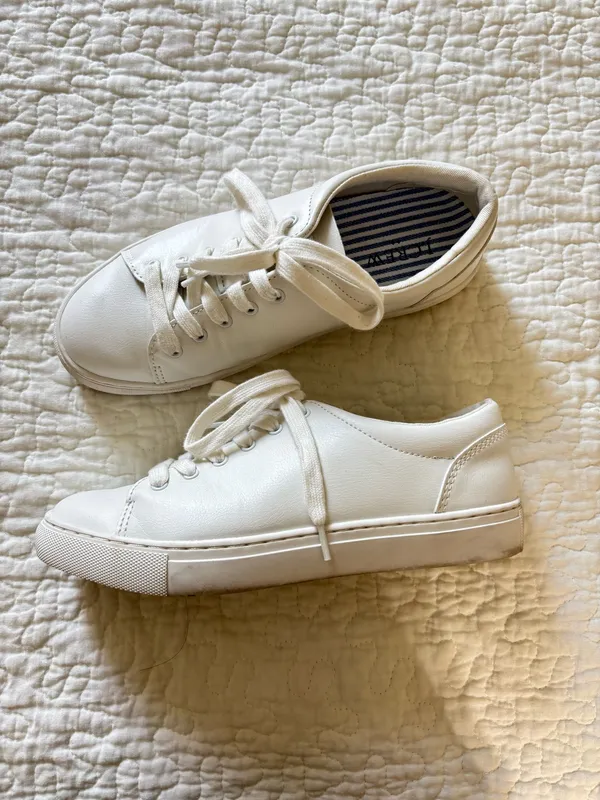 J.Crew White Sneakers  - Image 2
