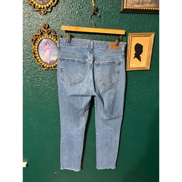 Madewell The Mid-Rise Perfect Vintage Jean Light Wash Sz 27 - Image 2