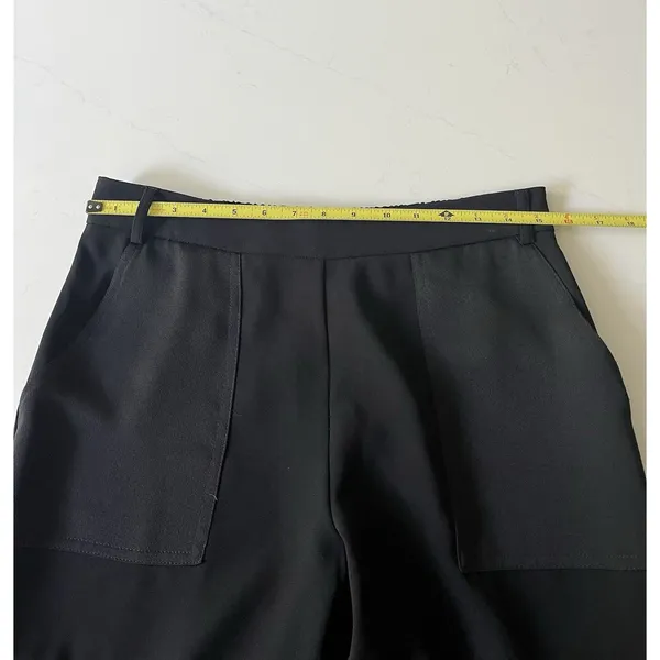 Maeve by Anthropologie Black Utility Cargo Ankle Pants Size Small - Image 6