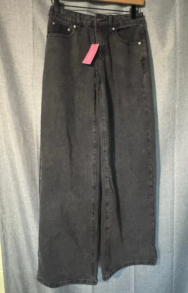 Edikted NWT Low Rise Black Jean Size Xs - Image 2